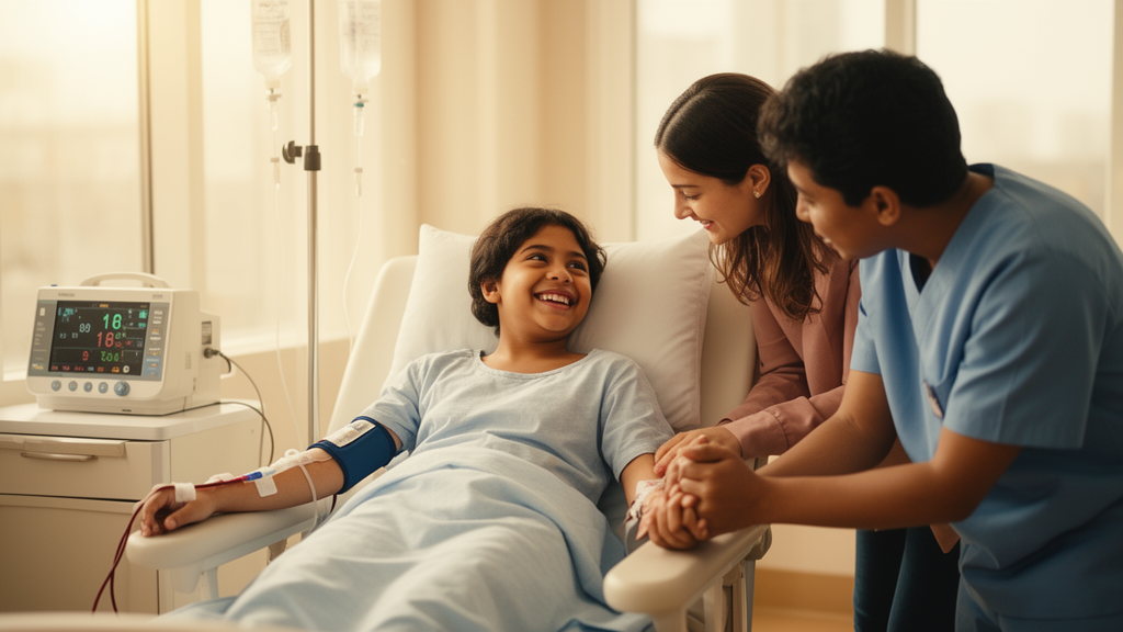 Thalassemia Patients Report More Stress and Social Support Than Healthy Peers