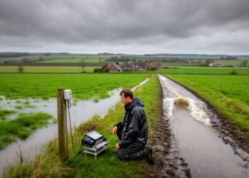 Model Maps Flash-Flood Hotspots on Unmonitored Belgian Farmland