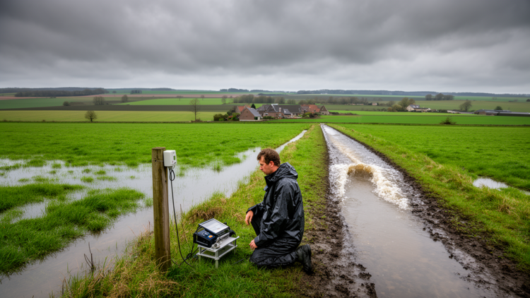 Model Maps Flash-Flood Hotspots on Unmonitored Belgian Farmland