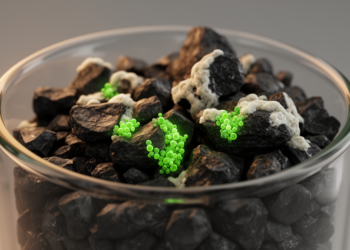 Crushed rock carbon storage works through microbes, not new mineral surfaces