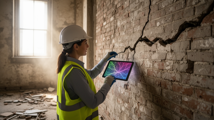 Crack Patterns Turned Into Numbers: A Probabilistic Way to Diagnose Masonry Damage