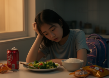 Diet and Lifestyle Habits Linked to Comorbid Depressive and Anxiety Symptoms in Chinese Adolescents