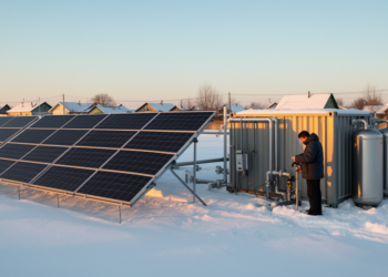 Solar-Powered Microgrid in Russia Produces 213 kg of Hydrogen a Year