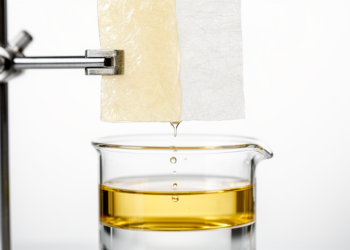 Cellulose Membrane With Two Faces Splits Oil and Water Under Gravity Alone