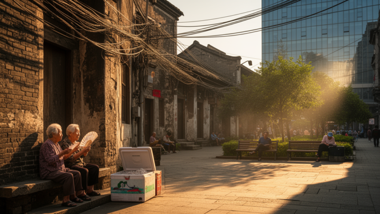 Heatwave responses in historical Shanghai relied on patchwork, unequal protection