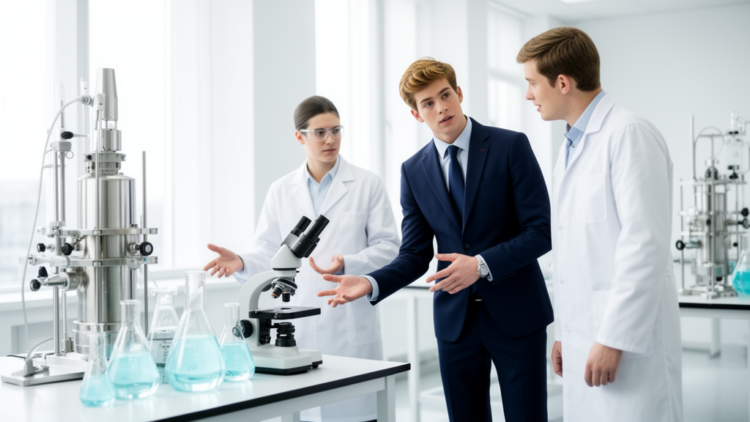 Research report: The prince and the scientists