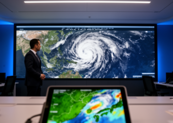 Soil Moisture at Startup Shifts Landfalling Typhoon Track Forecasts