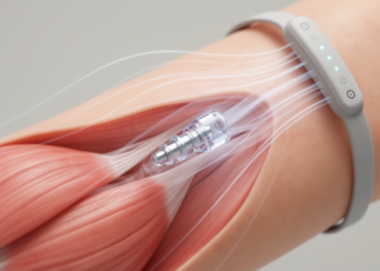 Wireless magnetic implants track muscle movement through skin