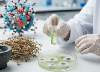 Compound from Algerian Desert Plant Shows Antifungal Activity and SARS-CoV-2 Binding in Lab Tests