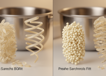 Rotating Tempering Reshapes Rice Starch Structure in Rice-Type-Dependent Ways