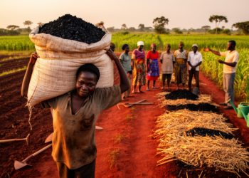 Biochar and conservation agriculture training raises labour burden for Ugandan farmers