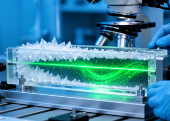 Crystal Fouling Reshapes Turbulence in Channels, Micro-PIV Reveals