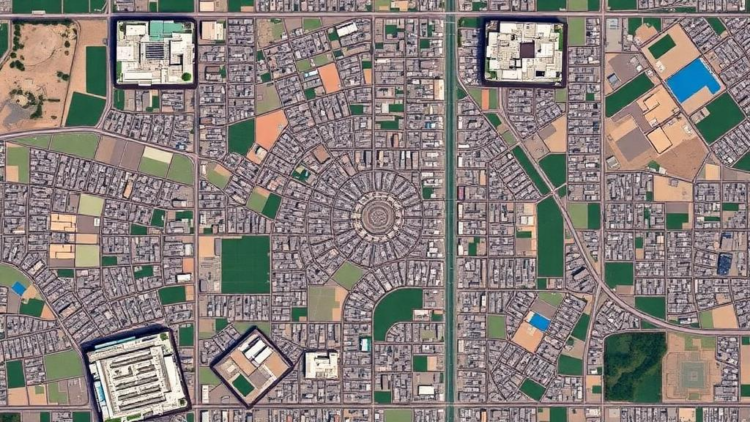 How Far From the City Center? Satellite Rings Reveal Lucknow’s Hidden Land Deficit