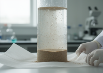 Geotextiles reshape capillary rise in silty sands, lab study finds