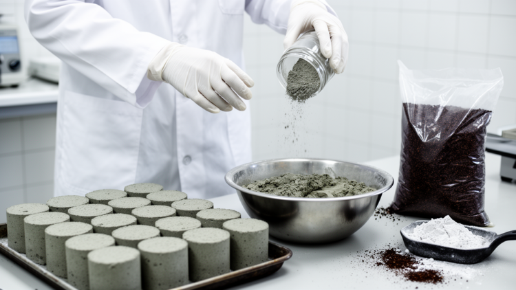 Spent Coffee Grounds Ash Activates Slag Mortars, Study Finds