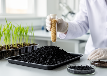 Chitosan-Modified Biochar Cuts Arsenic in Rice, Aging Trial Shows