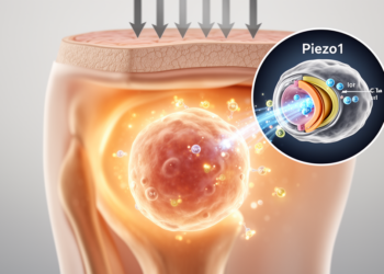 Piezo1 Mechanosensor Emerges as a Hub Linking Load and Inflammation in Knee Osteoarthritis