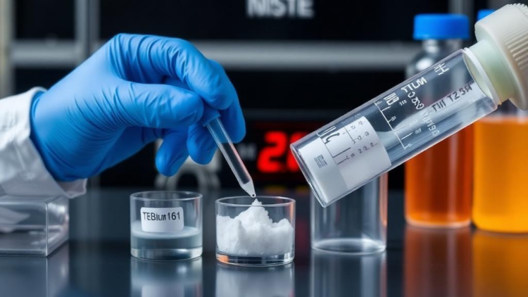 High-purity terbium-161 produced at scale with two-stage chromatography