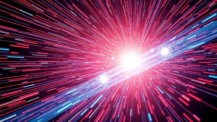 Research report: Space–time interference in action