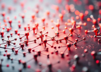 Metal surface bonds reach far beyond the atoms a molecule touches