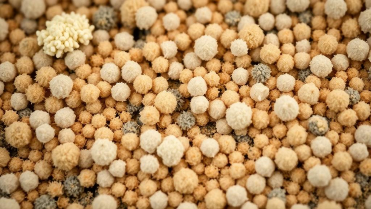 Texture-tracking camera method exposes mould risk in mycelium insulation