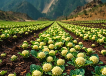 Hidden Maps Beneath Himalayan Cauliflower Fields Reveal Where Soil Nutrients Cluster