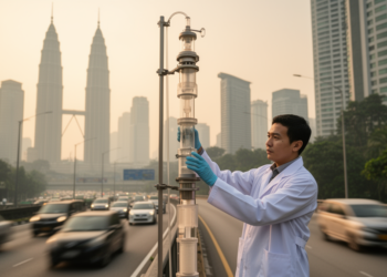 Kuala Lumpur Roadside Air Study Measures Dioxins Across Gas and Particle Phases