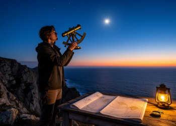 Lost Without GPS? New Celestial Math Finds Your Position Using the Sun and Stars