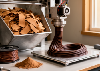 Leather Waste Becomes 3D Printing Filament, With a 30 Percent Ceiling