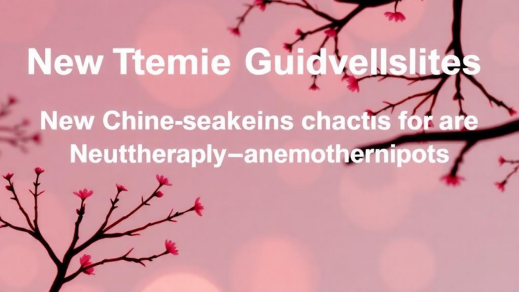 New Chinese Guidelines Set the Standard for Fighting Chemotherapy-Induced Neutropenia