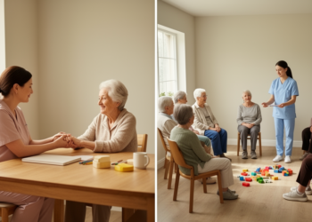 Same Firm, Different Staff: Dementia Group Homes Employ More Experienced Carers Than Day Services