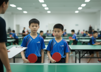 Relative Age Effect Shapes Youth Table Tennis Selection in China