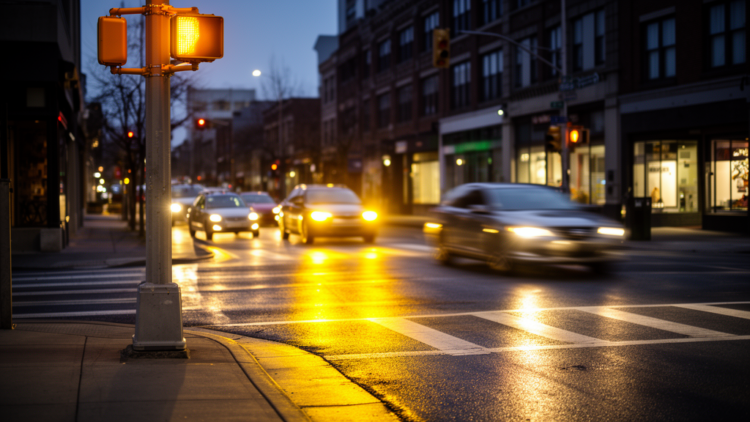 AI predicts whether drivers will stop or run yellow lights