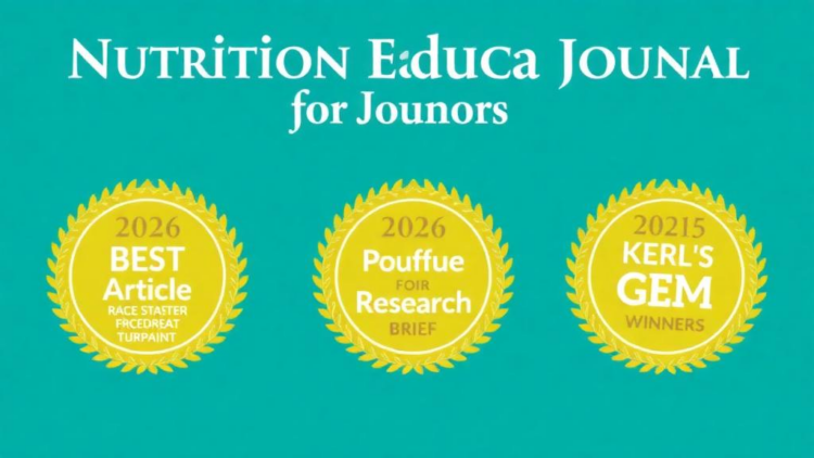 Nutrition Education Journal Honors 2026 Best Article, Research Brief, and GEM Winners
