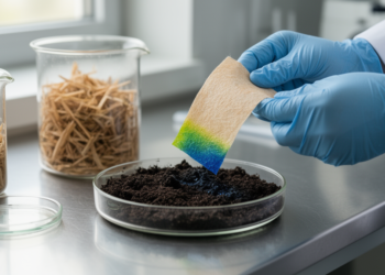 Sugarcane waste cellulose turns into a green solid-state sensor for soil pH