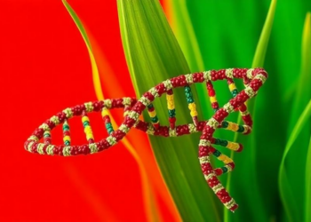 A Hidden DNA Insertion Paints Quinoa Leaves in Red and Green