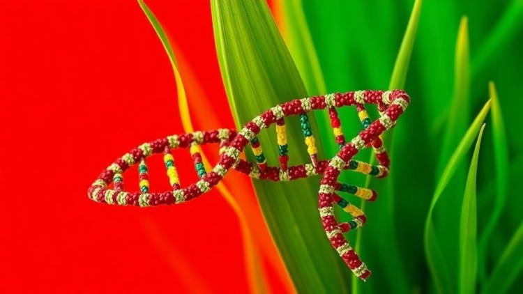 A Hidden DNA Insertion Paints Quinoa Leaves in Red and Green