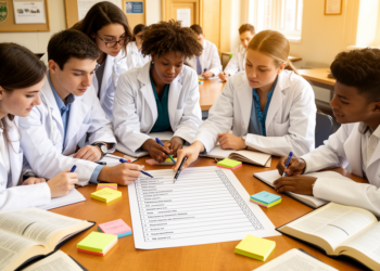 Medical students help build a checklist for better self-learning guides