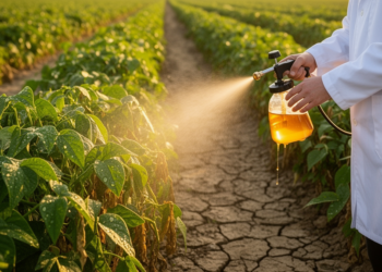 Diluted Bee Honey Spray Boosts Drought-Stressed Bean Yields in Field Trial