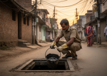 Systematic review maps how caste stigma keeps manual scavenging alive in India