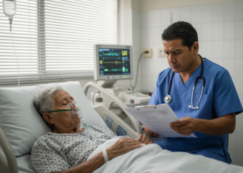 Age, not blood inflammation scores, tracked COVID-19 deaths in a Lima hospital study