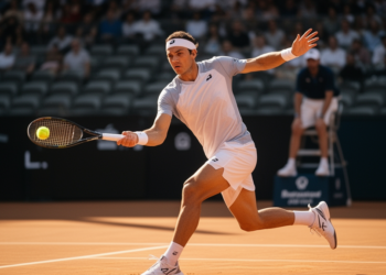 Machine learning reveals when changing shot direction pays off in elite tennis