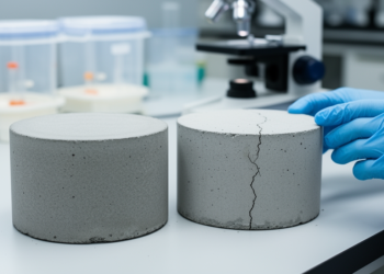 Supersulfated cement outperforms Portland cement in curbing concrete’s alkali-silica reaction