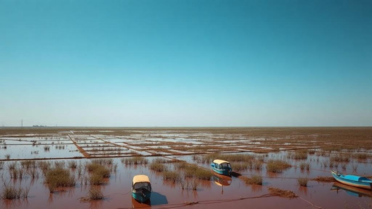 Distant Climate Rhythms Found to Steer the Fate of Iran’s Anzali Wetland