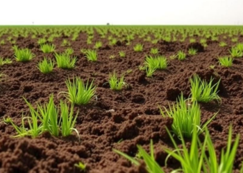 How a Simple Sowing Trick Boosts Forage Yields on Egypt’s Salty Coastal Farms
