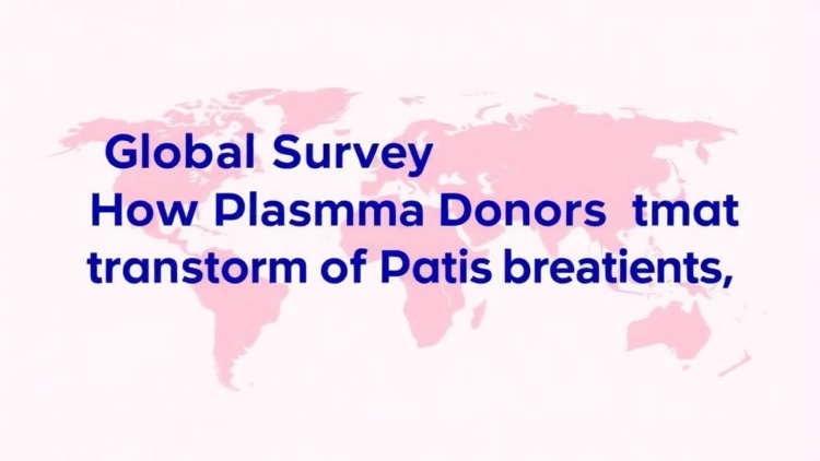 Global Survey Reveals How Plasma Donors Transform Lives of Patients Worldwide
