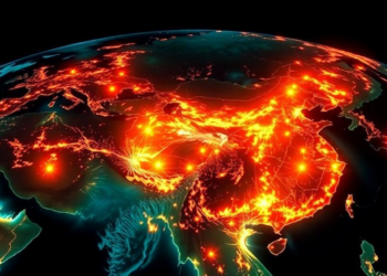 Plants’ Glow From Space Reveals How Fast China’s Land Is Drying