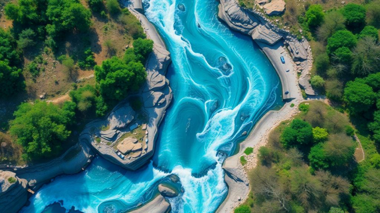 AI Learns the Shape of a River to Forecast a Full Year of Flow