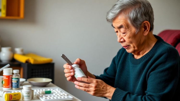 Millions of Older Chinese Adults Struggle to Take Their Own Medicines, Study Finds