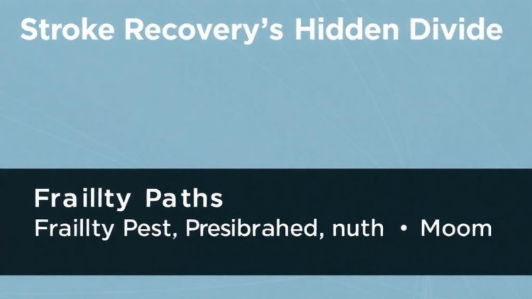 Stroke Recovery’s Hidden Divide: Frailty Paths Predicted by Mind and Mood